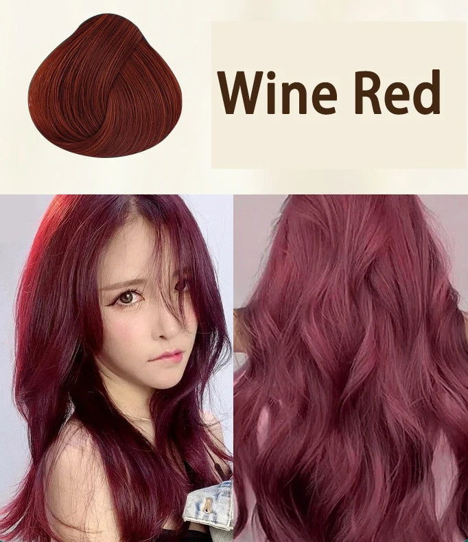 Mokeru Fast Dye Black Shampoo Long Lasting Black Hair Shampoo Organic Permanent Coconut Hair Dye Shampoo for Hair Women Man