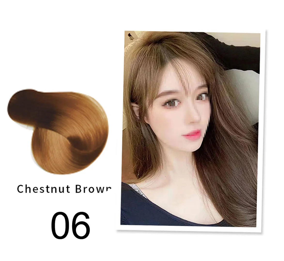 Mokeru Fast Dye Black Shampoo Long Lasting Black Hair Shampoo Organic Permanent Coconut Hair Dye Shampoo for Hair Women Man