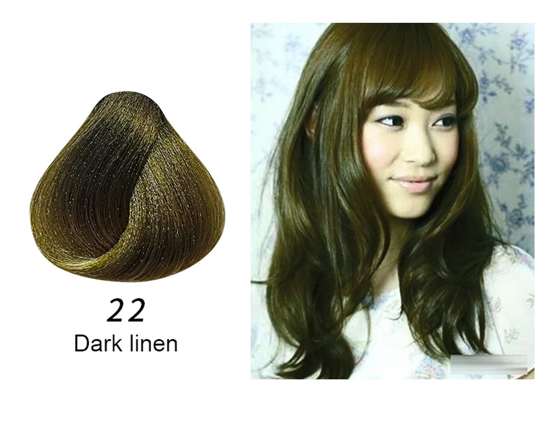 Mokeru Fast Dye Black Shampoo Long Lasting Black Hair Shampoo Organic Permanent Coconut Hair Dye Shampoo for Hair Women Man