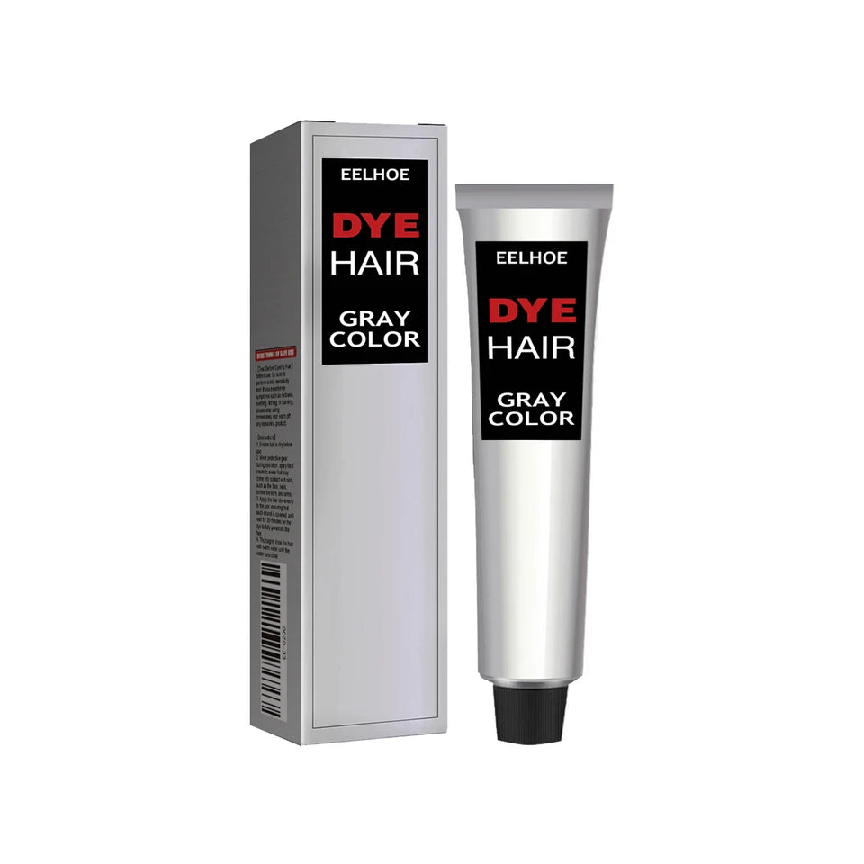 Fashion Hair Dye Cream Nourishing Enhancing Hair Luster Easy to Color Long Lasting Color Effect Grandma Grey Hairdressing Cream