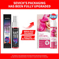 Sevich 8 Colors Hair Color Spray Temporary Hair Dye Cream Washable Disposable Color Hair Spray Unisex Salon Hair Styling Tools