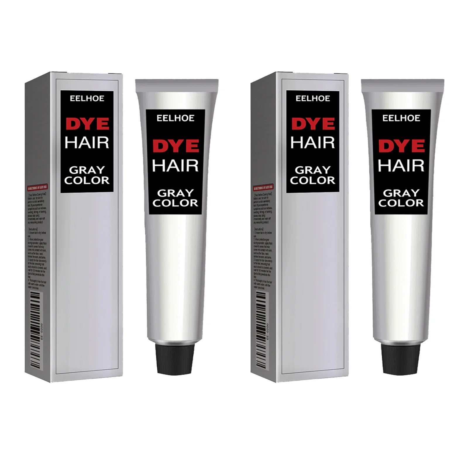 Fashion Hair Dye Cream Nourishing Enhancing Hair Luster Easy to Color Long Lasting Color Effect Grandma Grey Hairdressing Cream