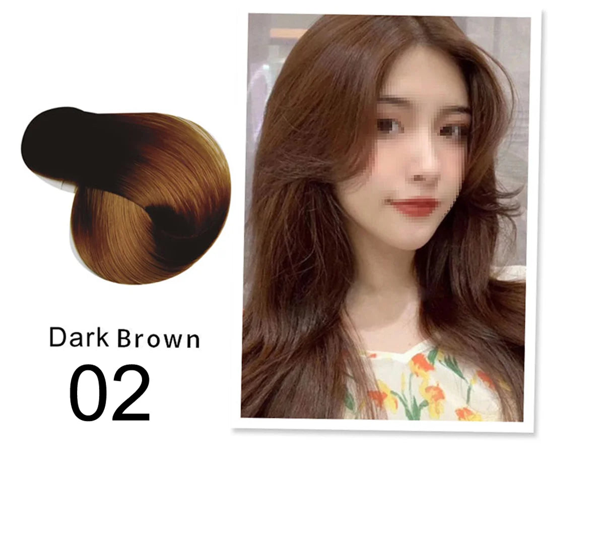 Mokeru Fast Dye Black Shampoo Long Lasting Black Hair Shampoo Organic Permanent Coconut Hair Dye Shampoo for Hair Women Man