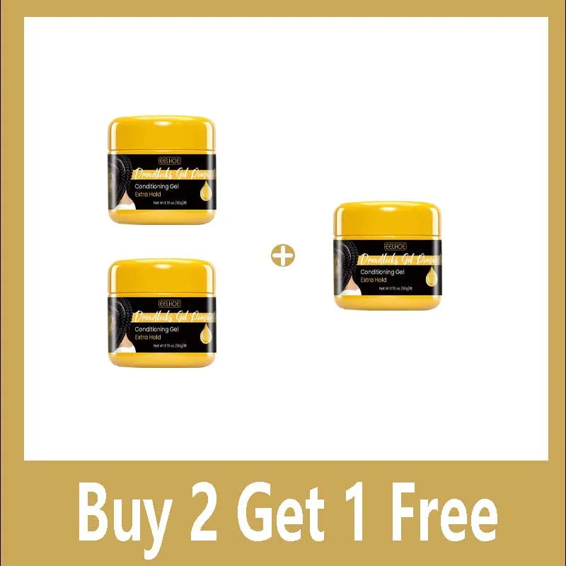 Hair Braiding Gel Styling Control Smooth Long Lasting Styling Braiding Gel Tames Frizz Edges Hair Gel Twist Styling Wax 50g